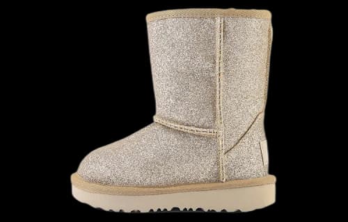 UGG Classic Short II Kids 'Glitter - Gold'