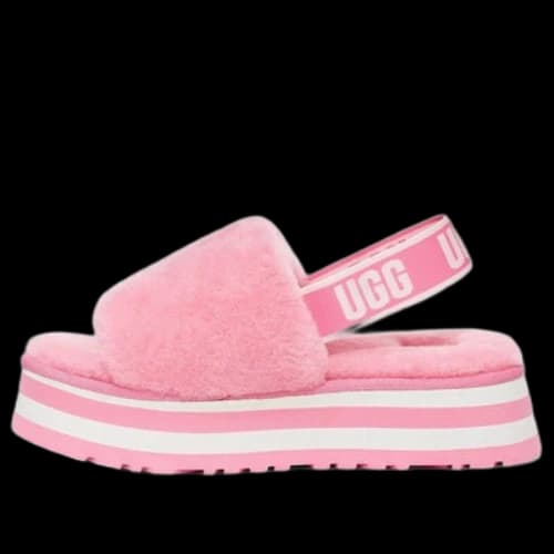 UGG Disco Slide Thick Sole Shoe 'Pink' (Women's)