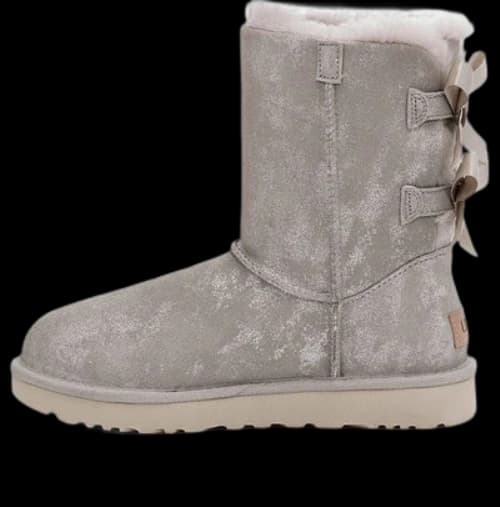 UGG Bailey Bow II Snow Boots Gray (Women's)