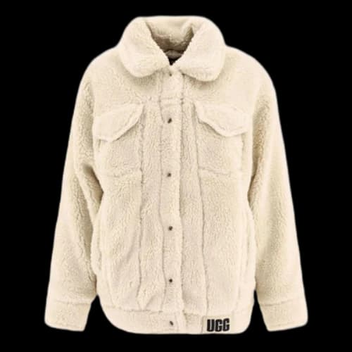 UGG Frankie Sherpa Trucker Jacket 'Beige' (Women's)