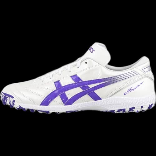 ASICS C3 FF TF Football Shoes 'White Purple'