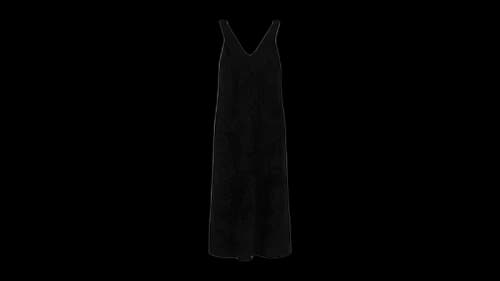 Ferragamo Women's Floral Fil Coupé Midi Dress Black
