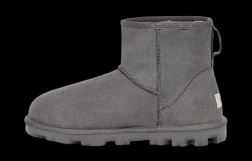 UGG Essential Mini Classic Fleece Lined Gray (Women's)