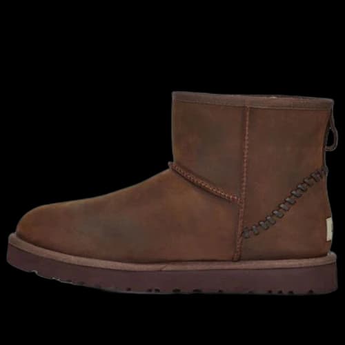 UGG Classic Mini Deco Snow Boots Brown