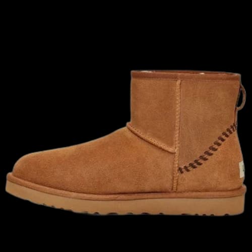 UGG Classic Mini Deco Suede Boot 'Brown'