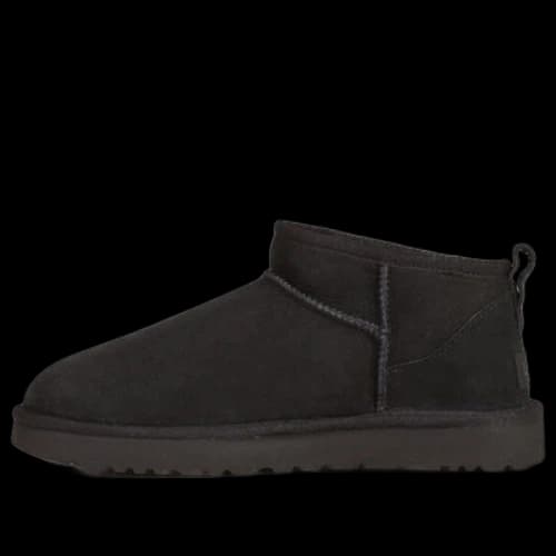 UGG Classic Ultra Mini Fleece Lined Brown 'Black' (Women's)