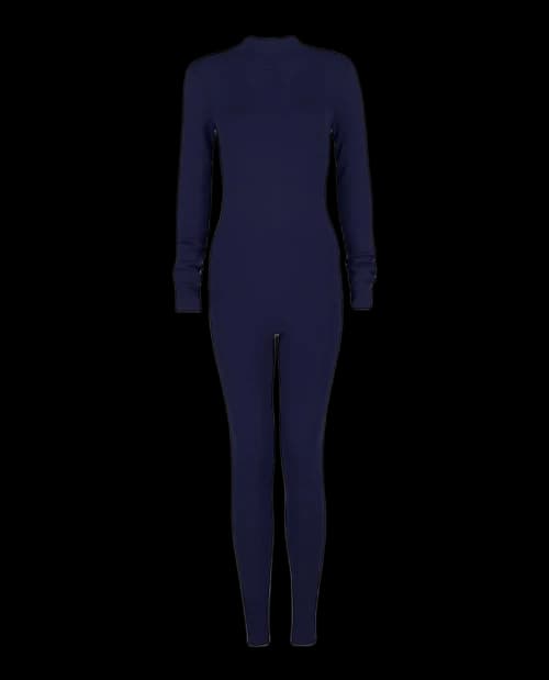 Ferragamo Fitted Jumpsuit Blue
