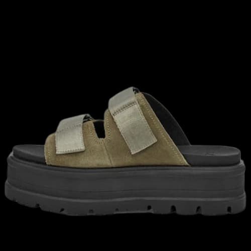 UGG Clem Outdoor Thick Sole Fashion Sandals 'Brown' (Women's)