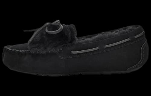 UGG Dakota Double Bow (Bowknot) Black (Women's)