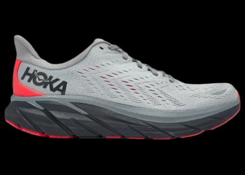 Hoka One One Clifton 8 Sharkskin Diva Pink