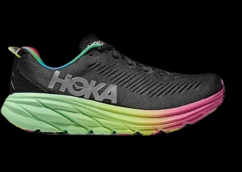 Hoka One One Rincon 3 Black Silver Multi-Color
