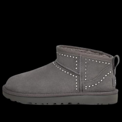 UGG Classic Ultra Mini Bling 'Dark Grey' (Women's)