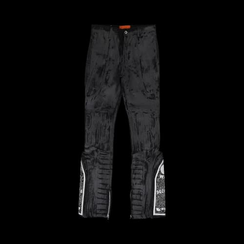 Who Decides War MRDR Moto Denim 'Coal'