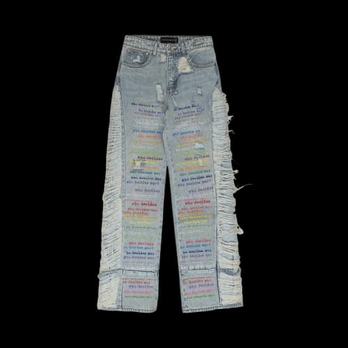 Who Decides War Straight Fit Jeans 'Blue'