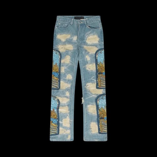 Who Decides War Stained Glass Denim 'Blue'