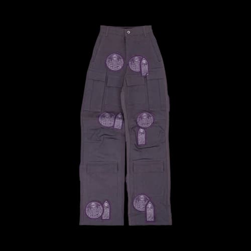 Who Decides War Dual Patch Pocket Cargo Pants 'Purple'
