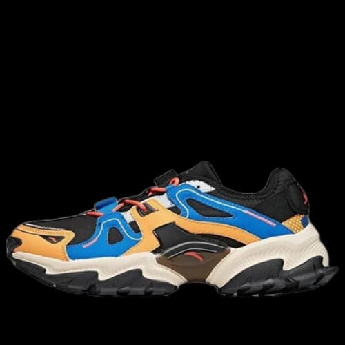 ANTA Hiking Shoes 'Black Yellow Blue'