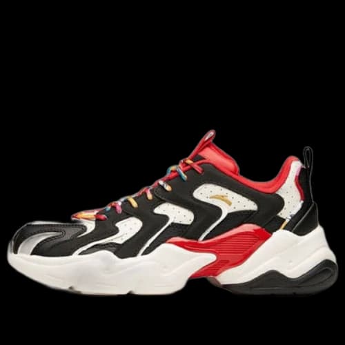 ANTA Life Series Sneakers 'Black Red White'