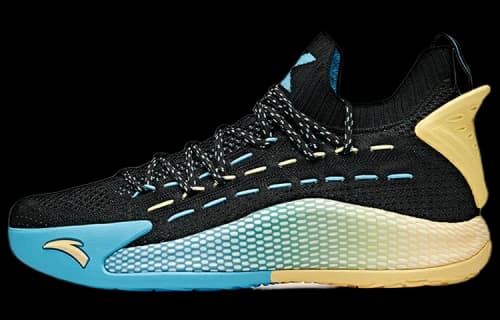 ANTA Klay Thompson 5 Low 'Black Blue Gold'