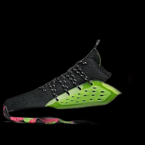 ANTA Basketball Series Sneakers Low 'Black Green White'