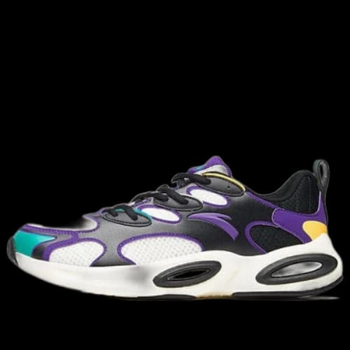 ANTA Run Collection 'White Black Purple'