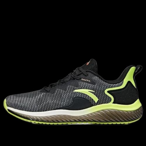 ANTA Running Series Sneakers 'Black Lime Green'