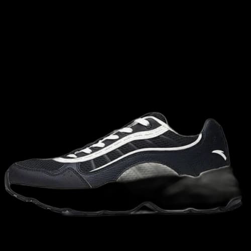 ANTA Training Shoes 'Black White'