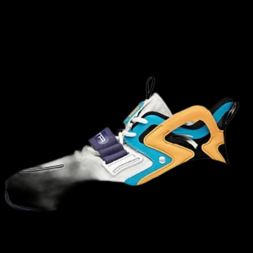 ANTA Shock the Game 2 High 'White Blue Orange'