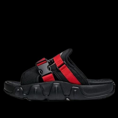 ANTA Casual Slides 'Black Red'