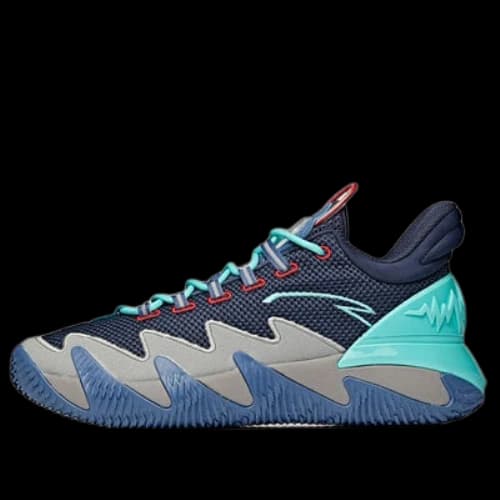 ANTA Basketball Shoes 'Blue Grey Red'