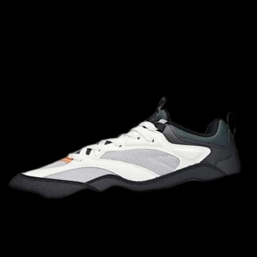 ANTA Leather Training Sneakers Low 'White Black'