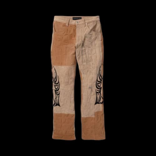 Who Decides War Gathered Work Trouser 'Tan'