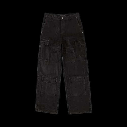 Who Decides War Waxed Cargo Pants 'Coal'