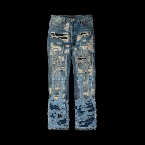 Who Decides War Flame Boro Denim 'Denim'