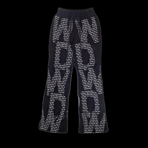 Who Decides War Overlay Sweatpant 'Coal'
