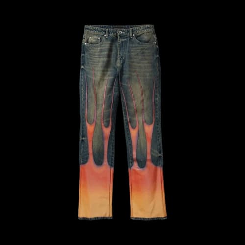 Who Decides War Flame Denim 'Multicolor'