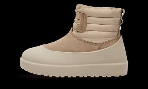 UGG Classic Mini Lace-Up Weather Boot Dune