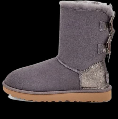 UGG Bailey Bow Glitz 'Purple Grey' (Women's)