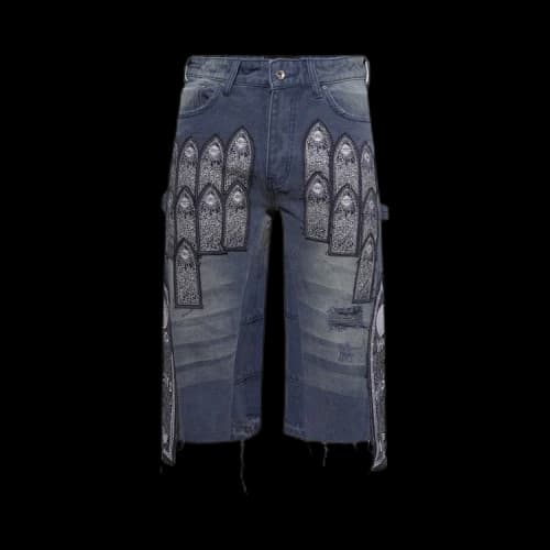 Who Decides War Patch Arched Carpenter Short 'Indigo'