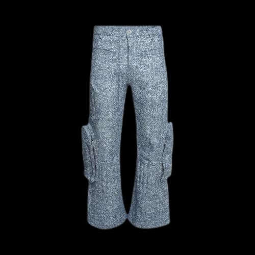 Who Decides War Raised Window Stacked Pant 'Indigo'