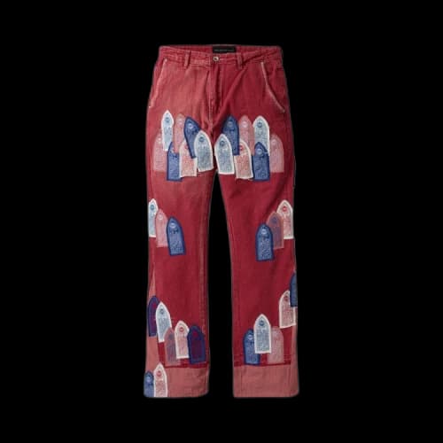 Who Decides War Patched Arch Carpenter Pant 'Crimson'