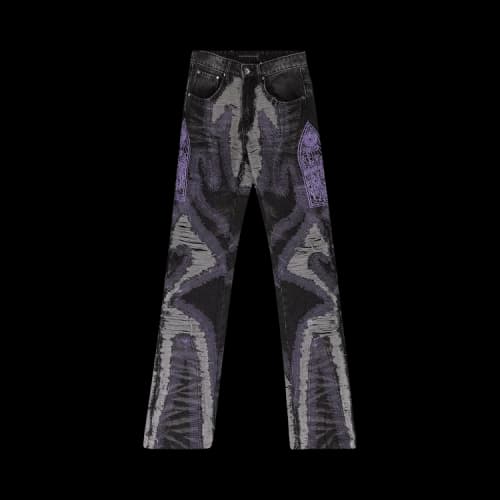 Who Decides War Techno Straight Fit Jeans 'Black'
