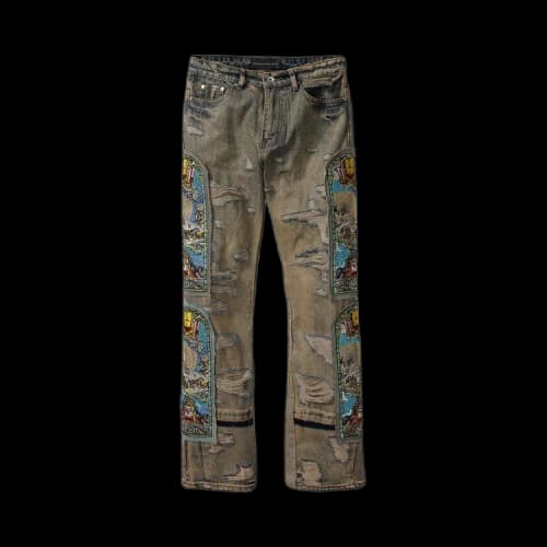 Who Decides War Unfurled Jeans 'Blue'