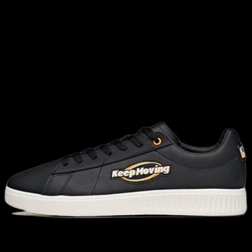 ANTA Keep Moving Skateboarding Series Sneakers 'Black Yellow White'