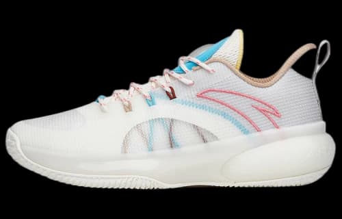 ANTA Cement Bubble Basketball Shoes 'White Multi'