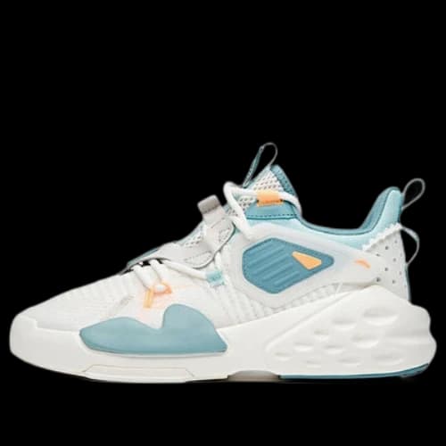 ANTA Bastard Keep Moving Skateboarding Shoes 'White Blue'