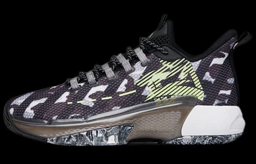 ANTA Shock The Game 3 High 'Black White Grey'