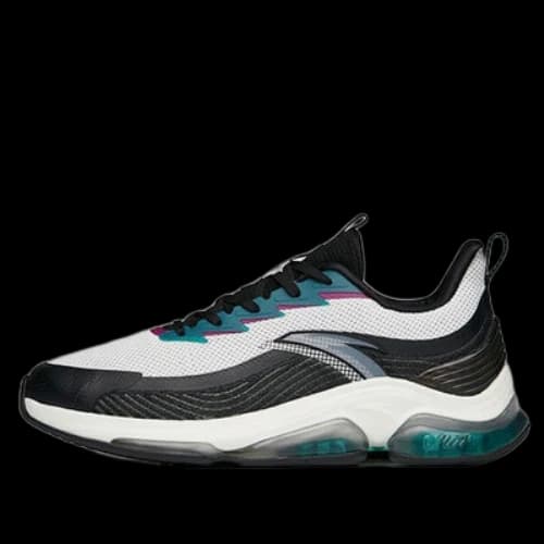 ANTA Running Shoes 'Black White Green'