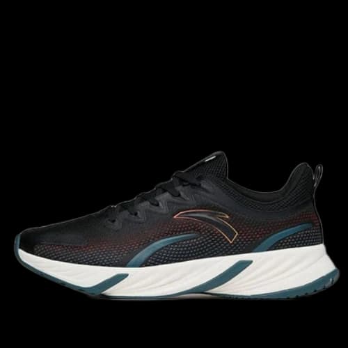 ANTA Run Collection 'Black Orange Mesh'