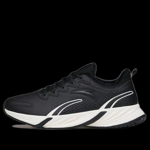 ANTA Running Series Sneakers Fleeced 'Black White'